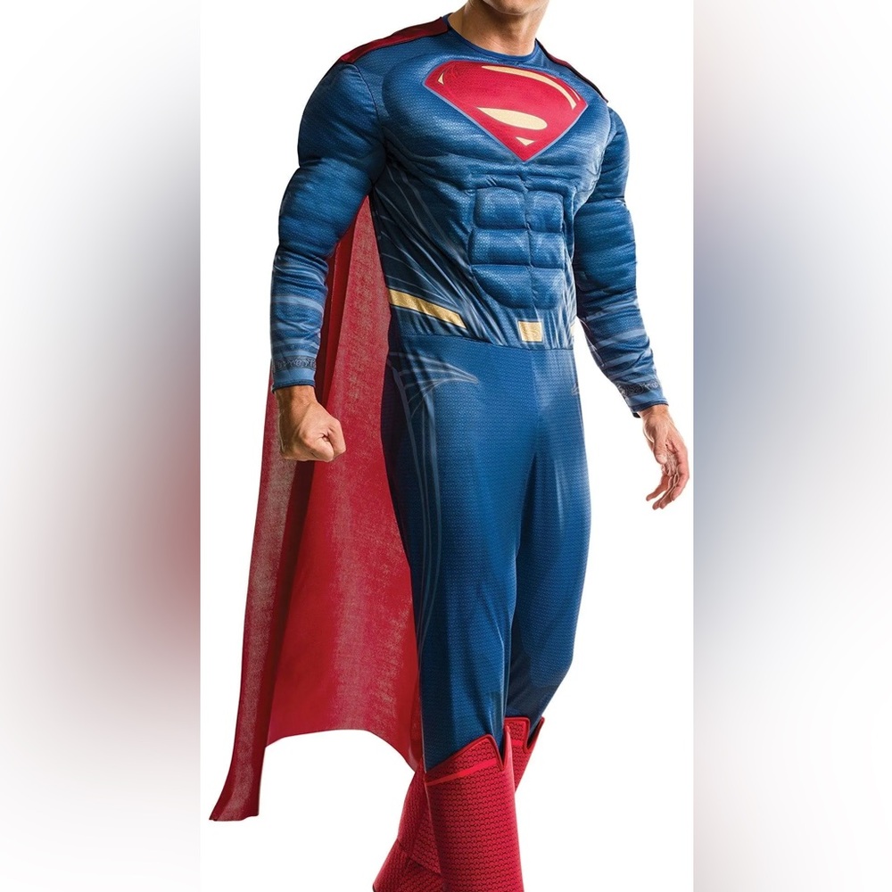 Batman vs Superman Padded Superman Costume Adult One Size